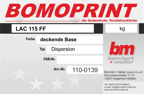 Bomoprint LAC 115 FF