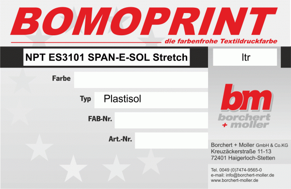 NPT ES3101 SPAND-E-SOL Stretch Clear