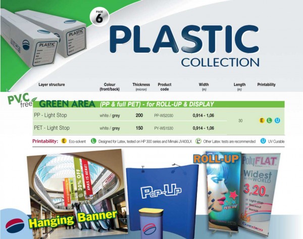 PLASTIC Collection Light Stop