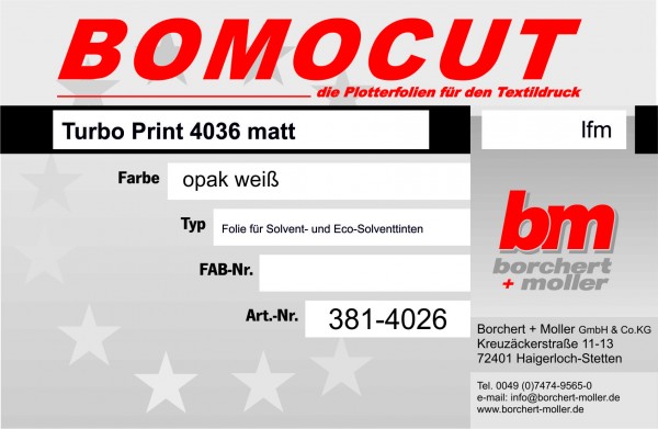 Turbo Print 4036 matt