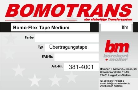 Bomo-Flex Tape Medium