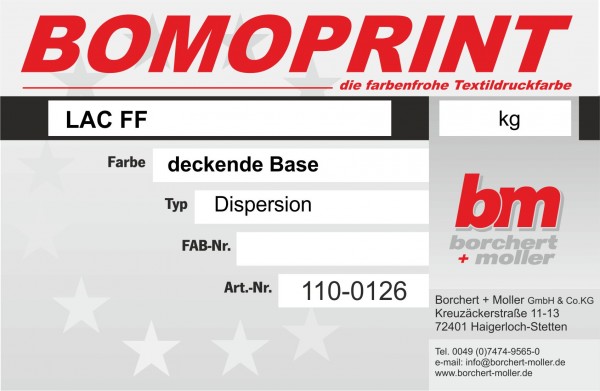 Bomoprint LAC FF