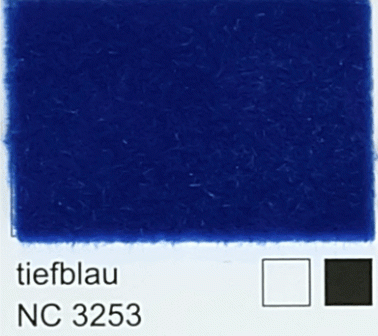 PA-Flock 3,3dtex 1mm blau NC3253